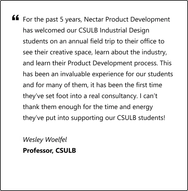 Nectar Product Development Testimonial